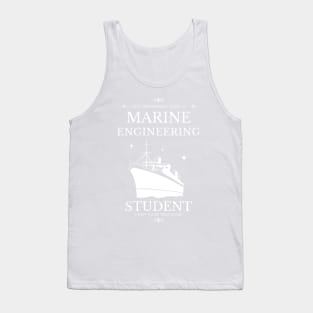 Marine Engineering - Black Version - Engineers Tank Top